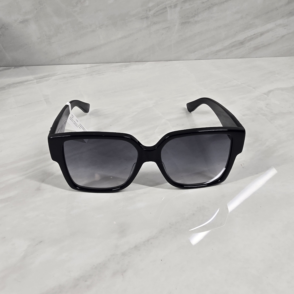 Yves Saint Laurent Black Square Sunglasses - Picture 10 of 16